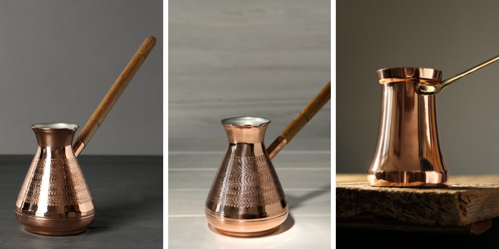 copper turkish coffee pot
