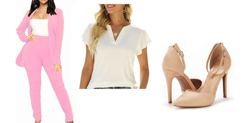 light pink outfit set