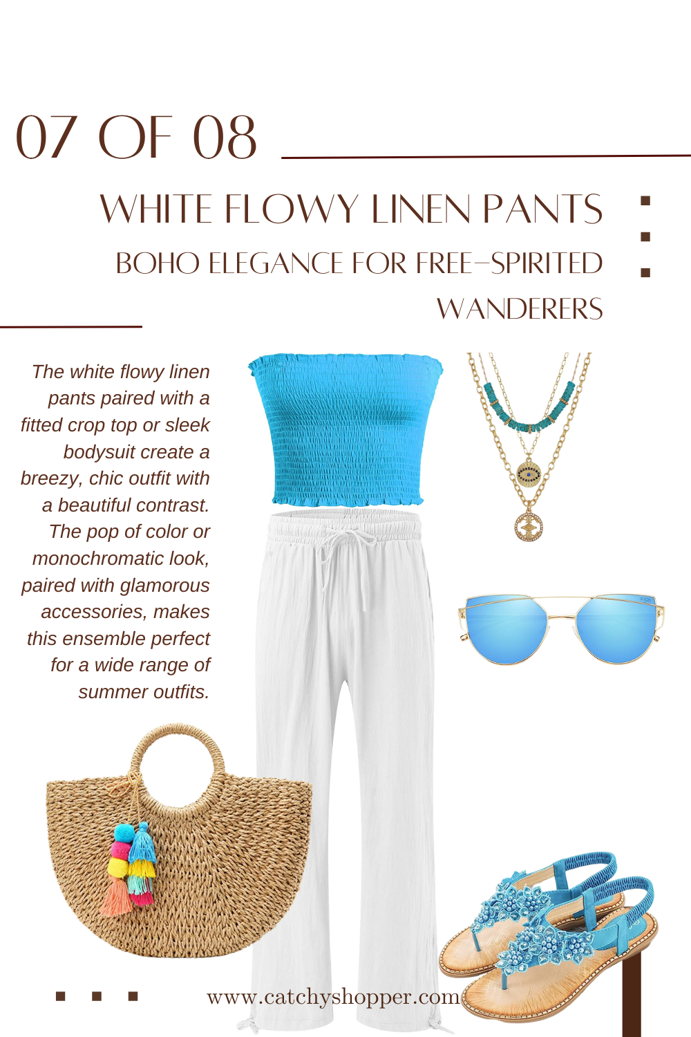 best white linen pants