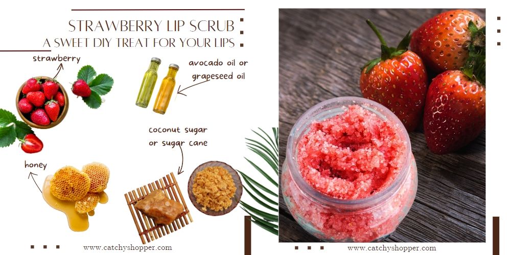 diy lip scrub for chapped lips