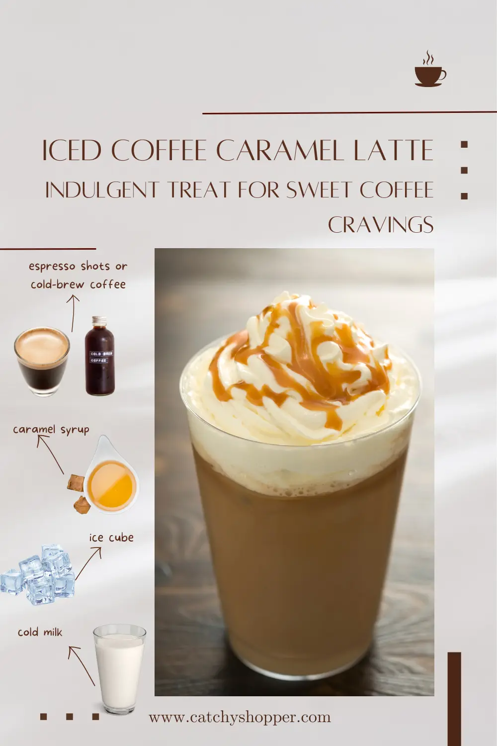 ic iced coffee spiked latte