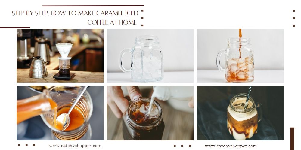 how to make iced caramel coffee