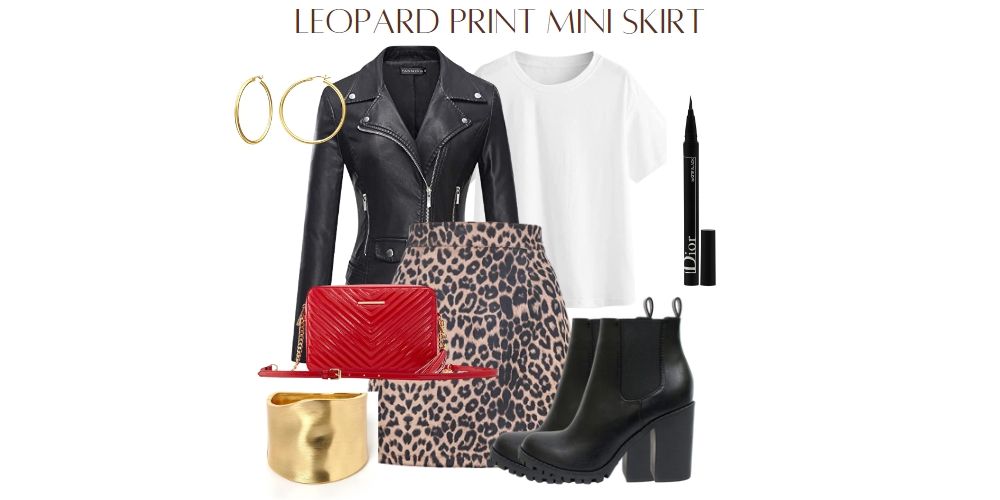 blazer and mini skirt outfit