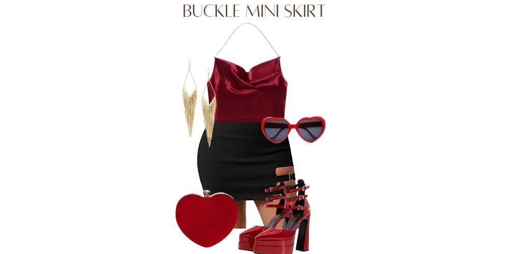 fall mini skirt outfits