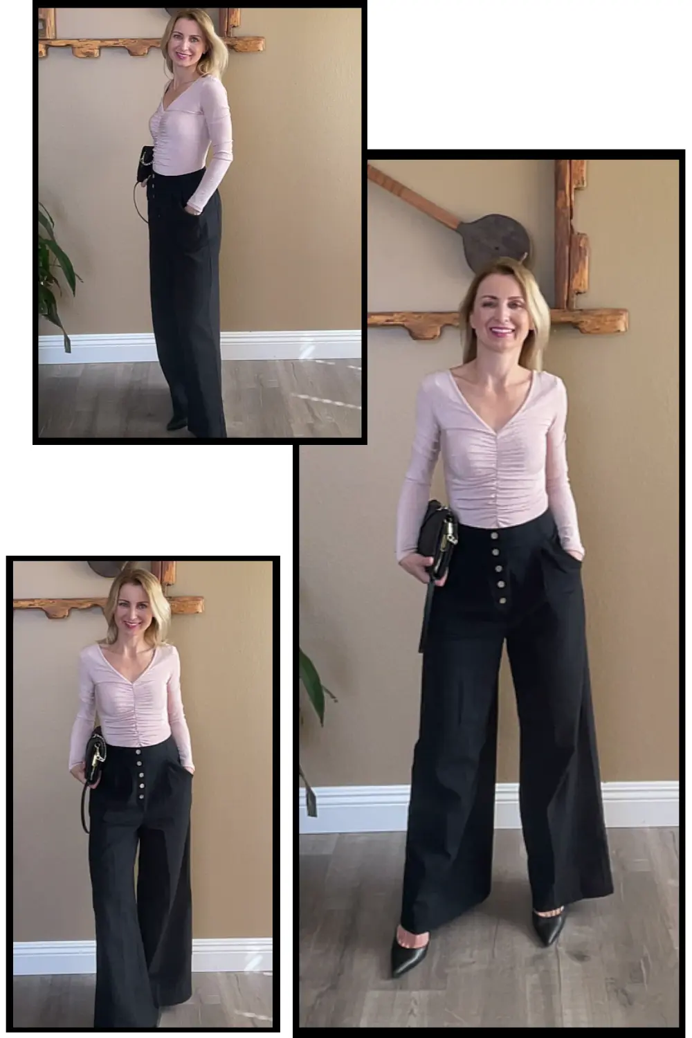 black linen pants women