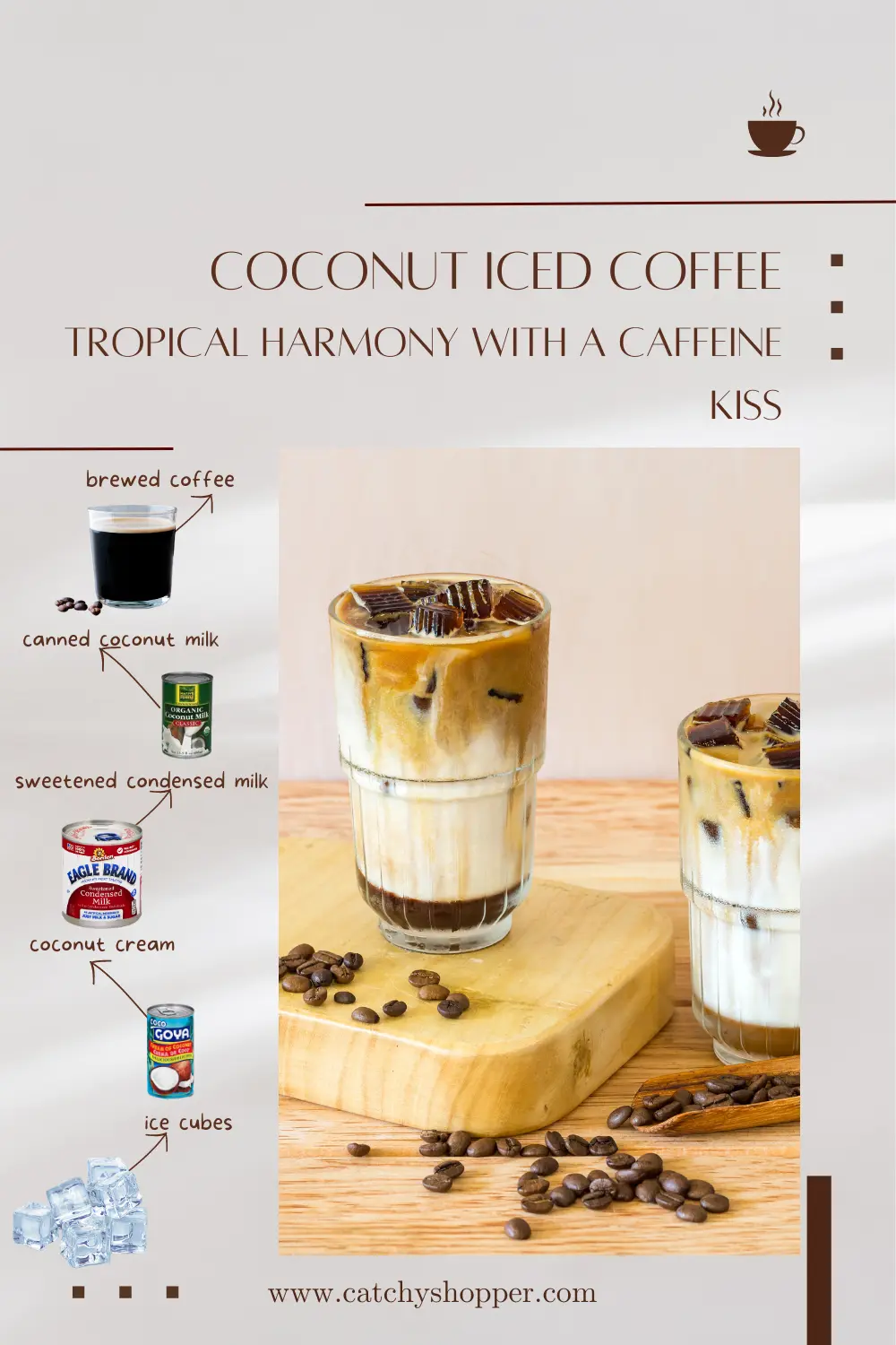 coconut iced coffee dunkin