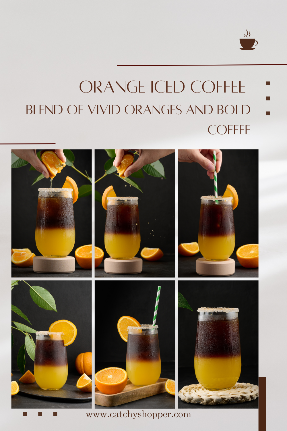 Orange Iced Coffee 