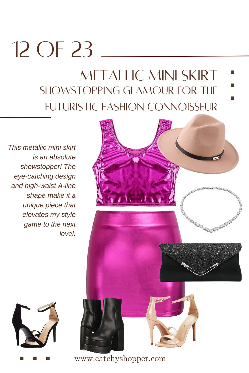 black mini skirt outfit ideas