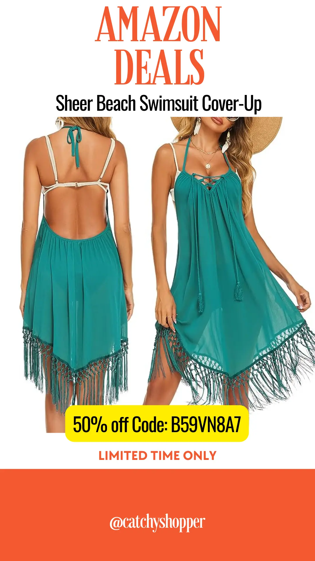 Sheer Beach Swimsuit Cover-Up