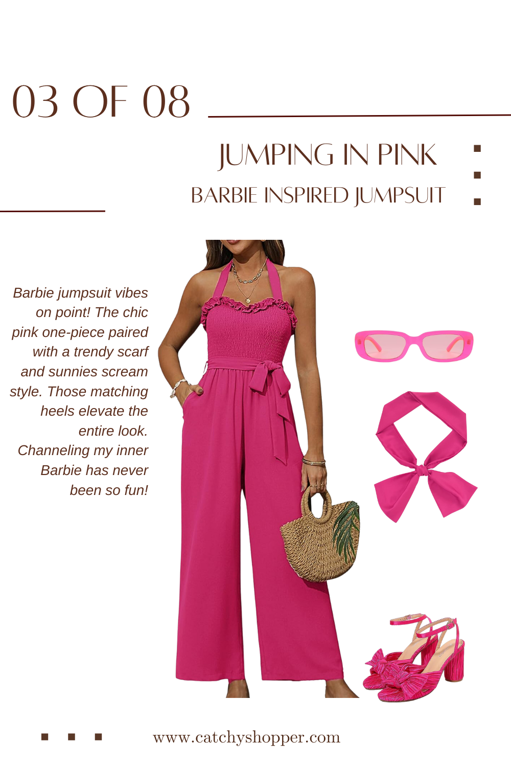 pink barbie outfit