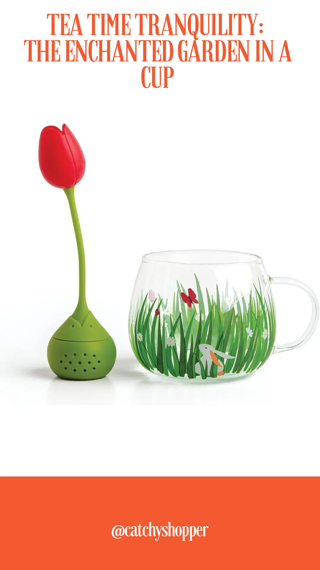 Tea Garden Cup & Tea Diffuser Set 