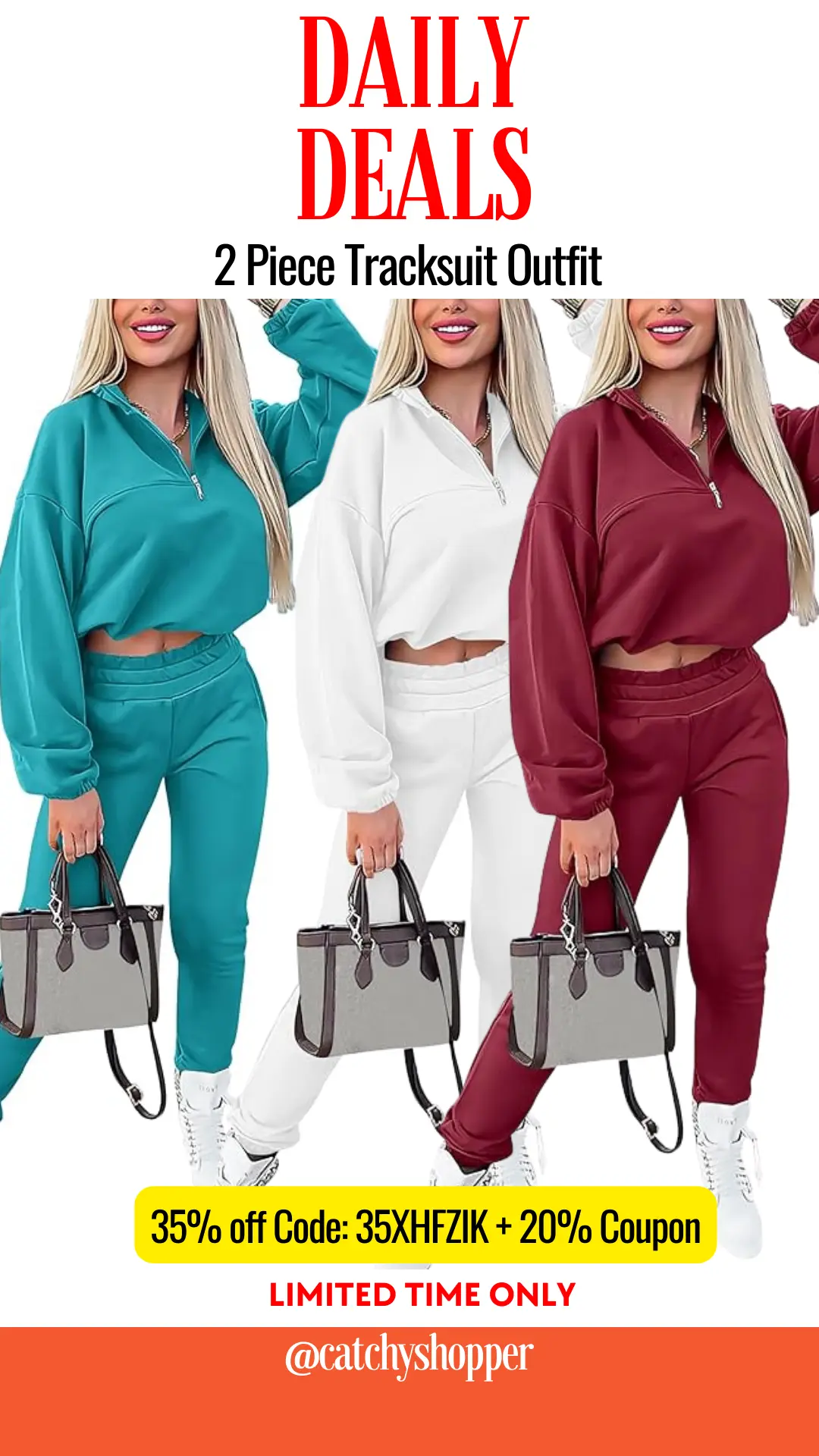 2 Piece Tracksuit Outfit 