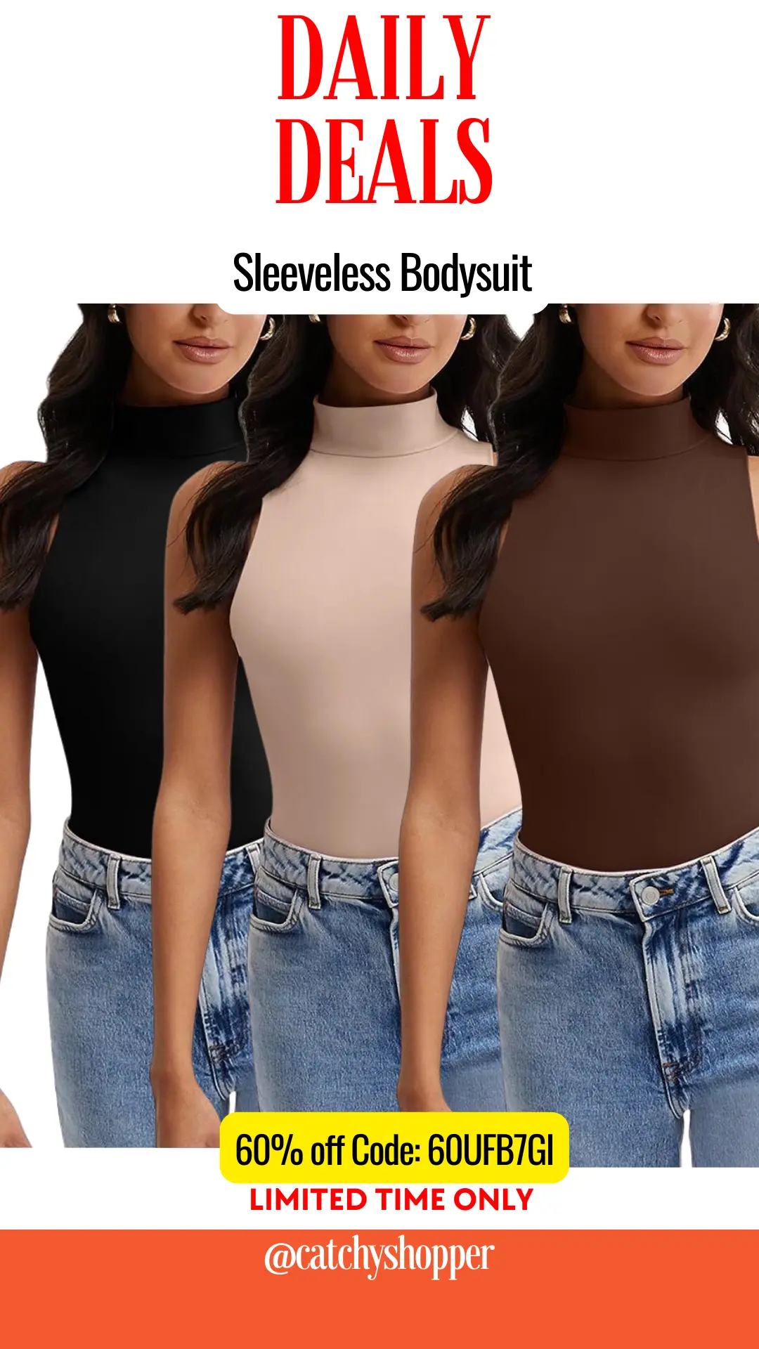 Sleeveless Bodysuit
