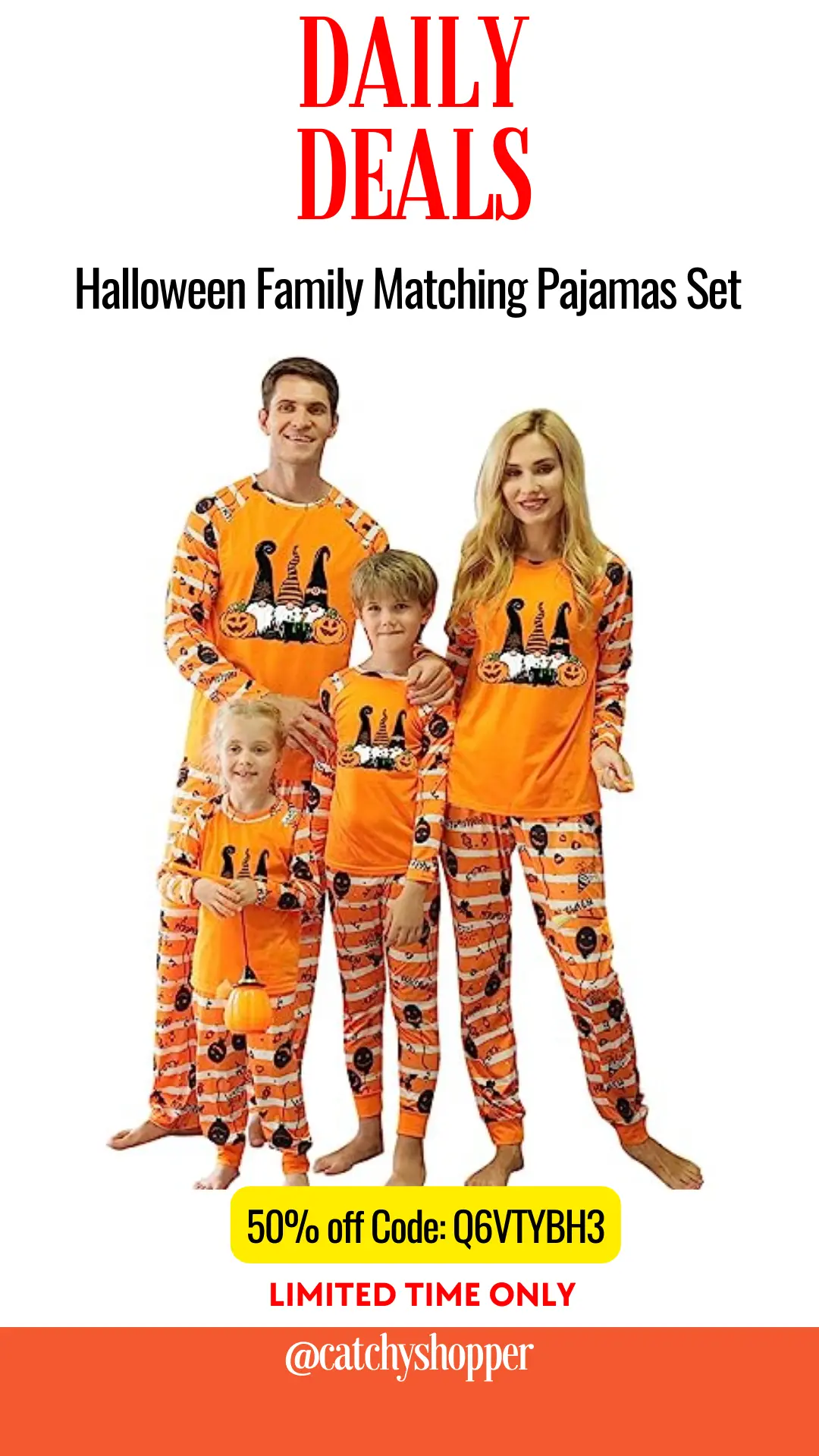 Halloween Family Matching Pajamas Set