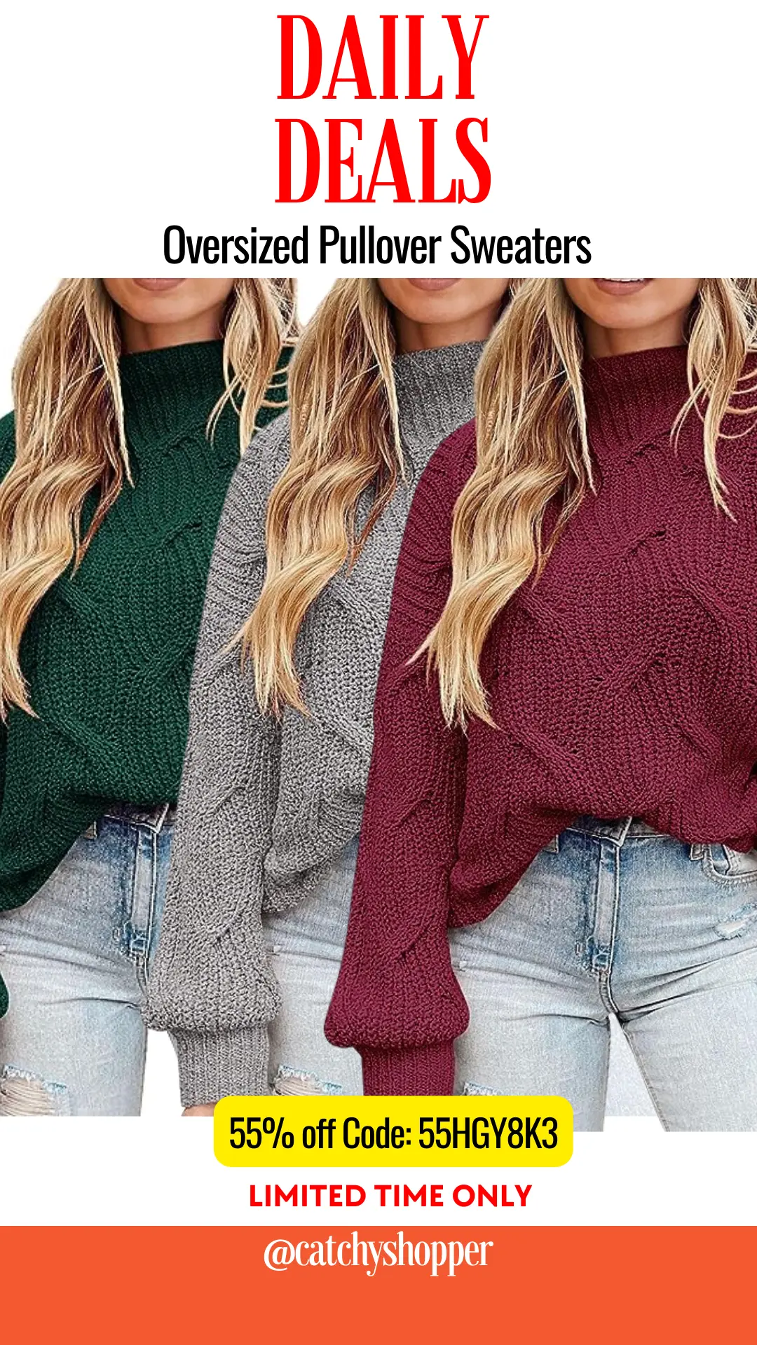 Oversized Pullover Sweaters