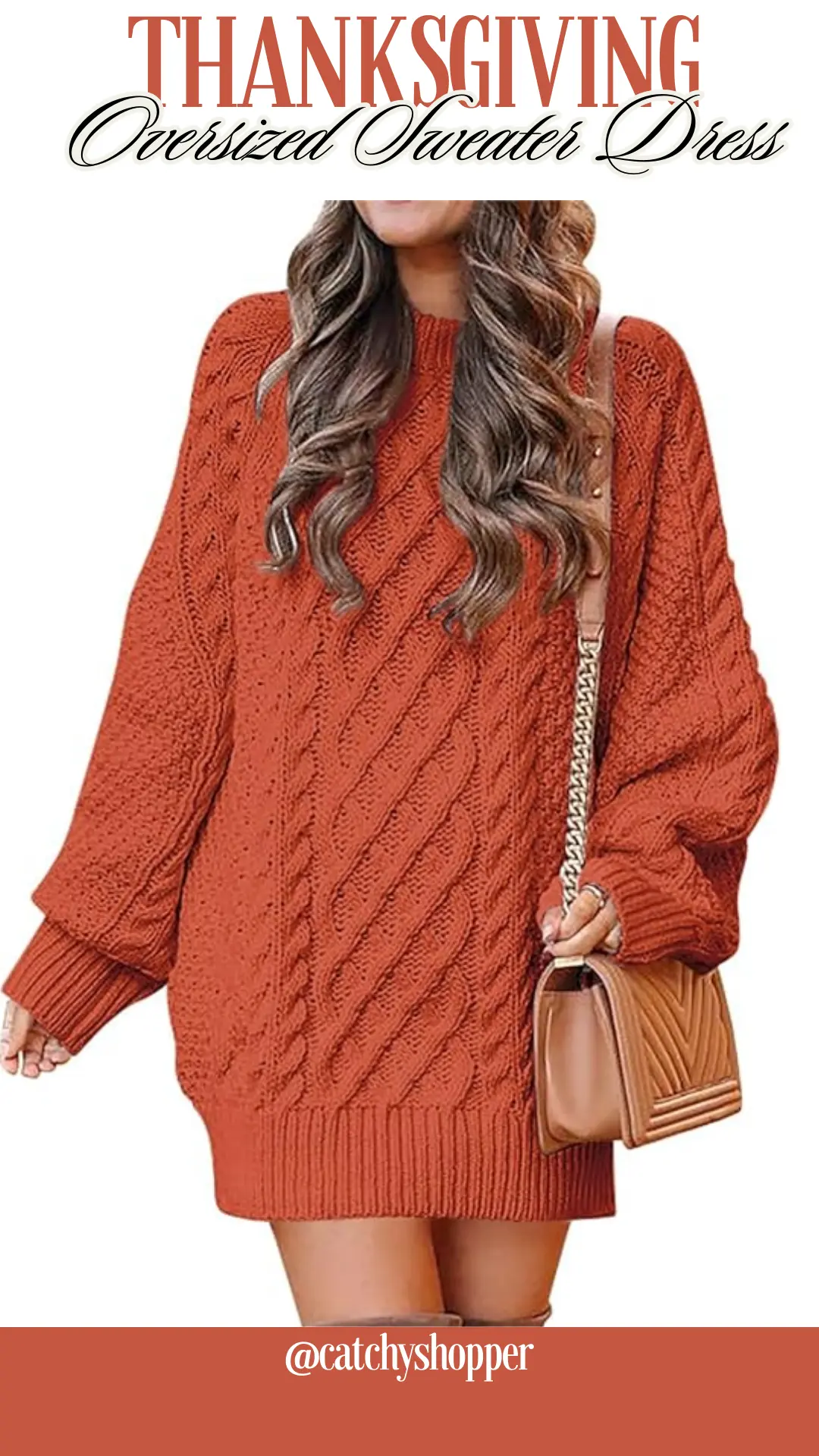 Oversized Sweater Dress 