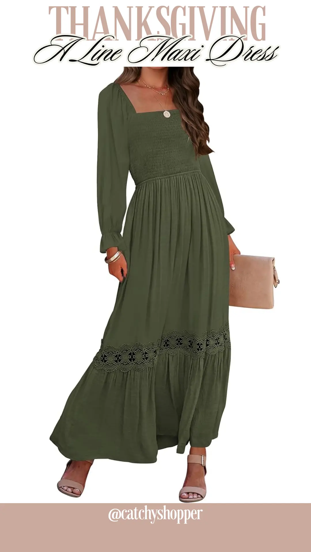 A Line Maxi Dress