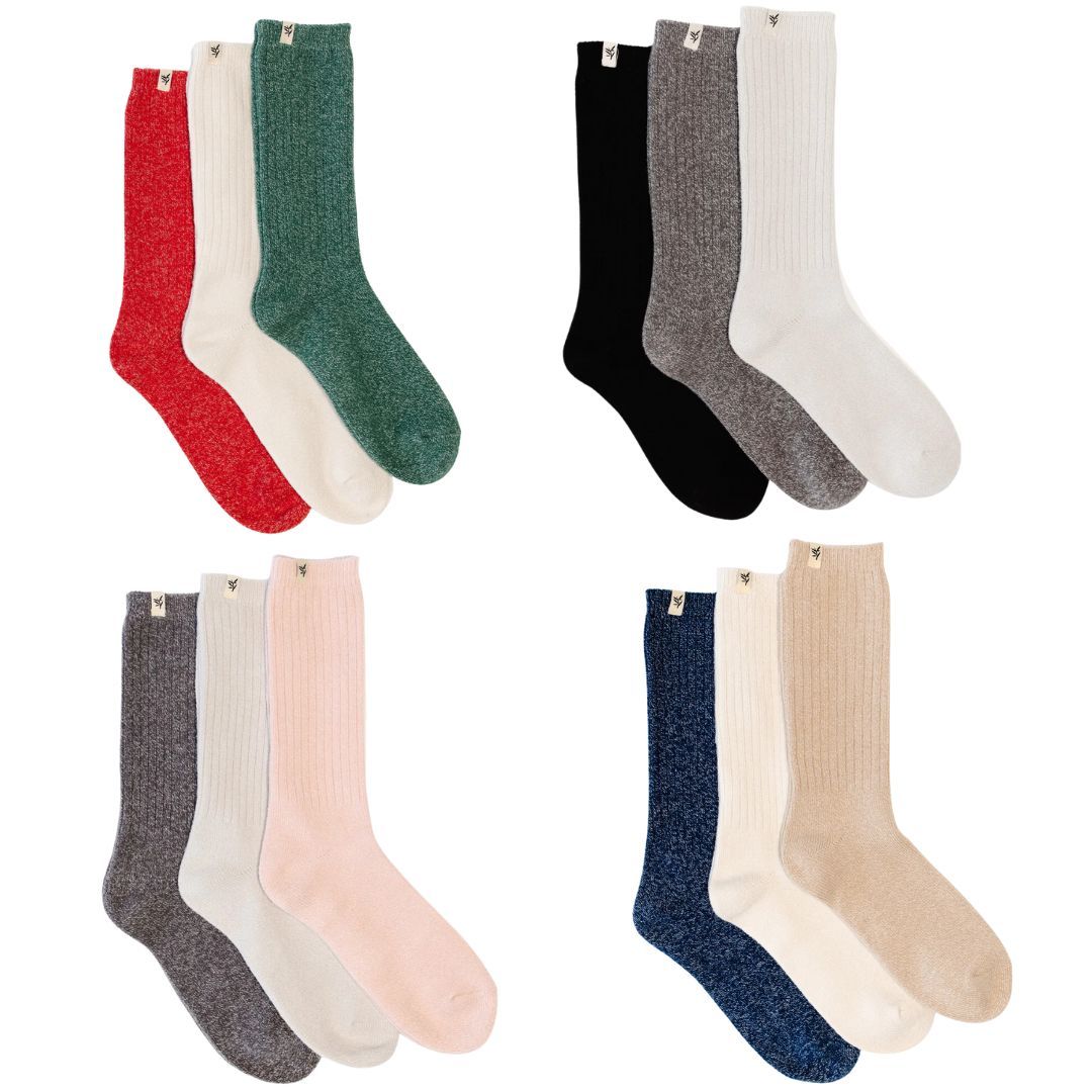 The Plush Lounge Sock Set