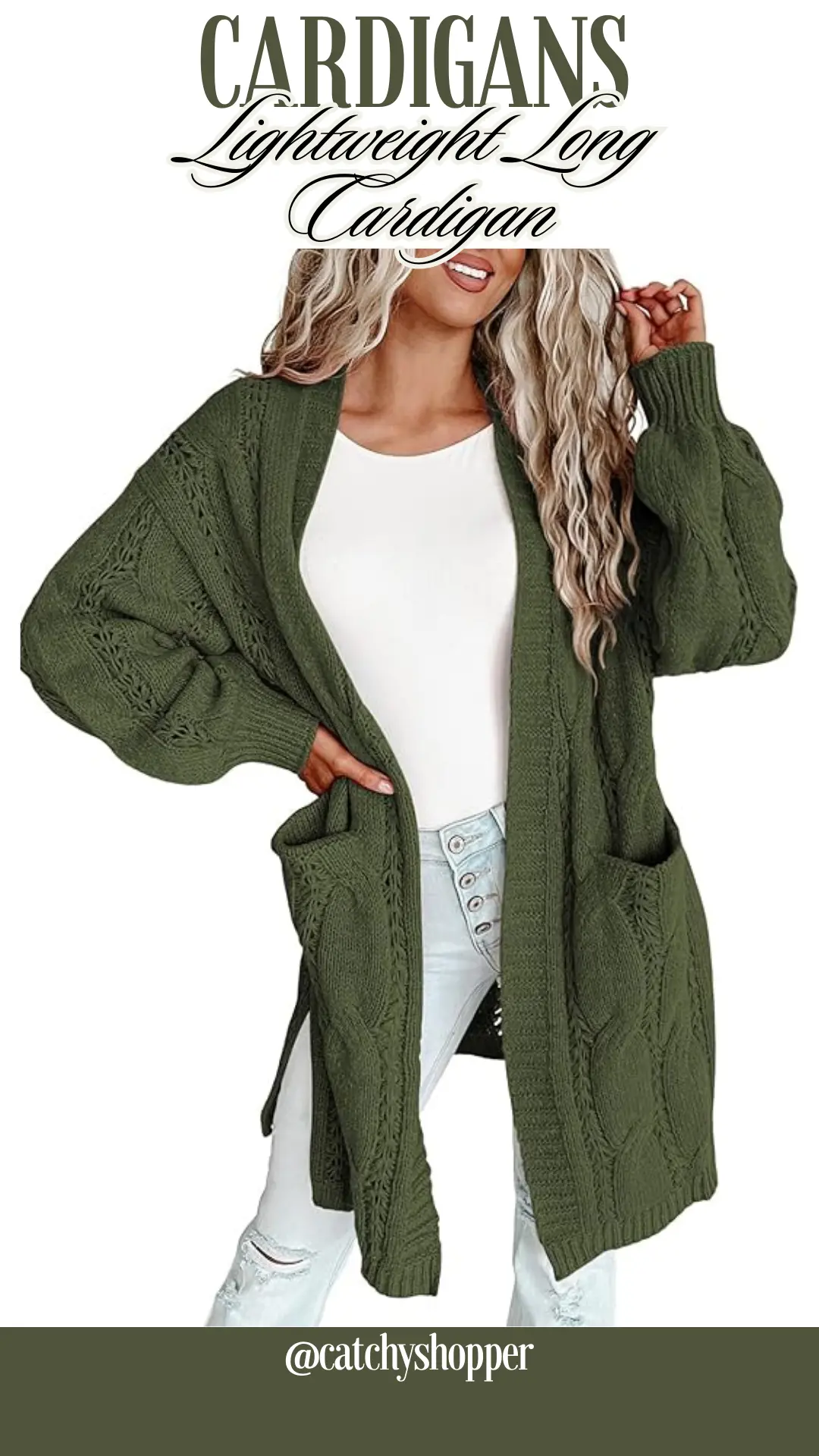 Lightweight Long Cardigan