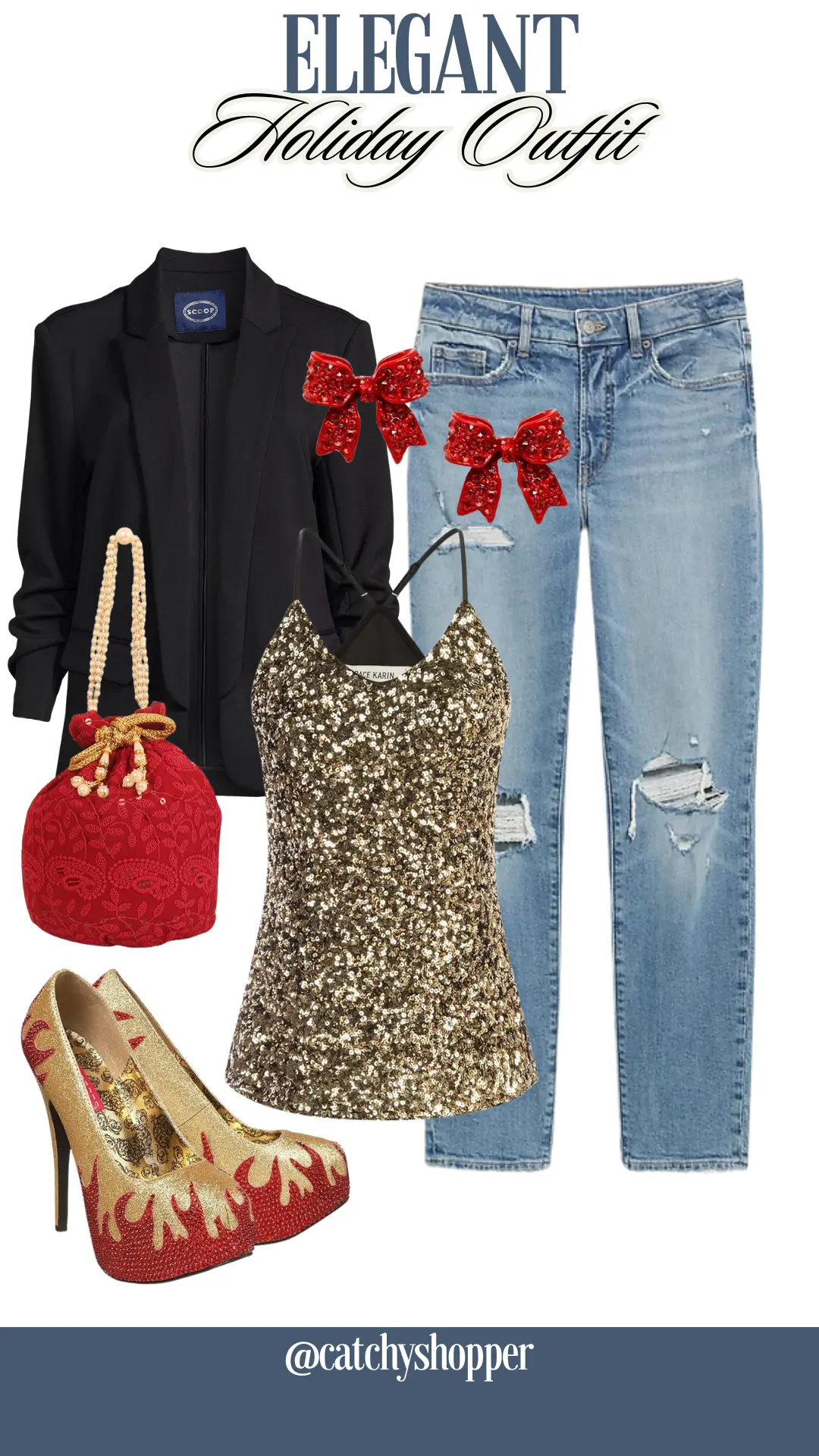 Elegant Holiday Outfit