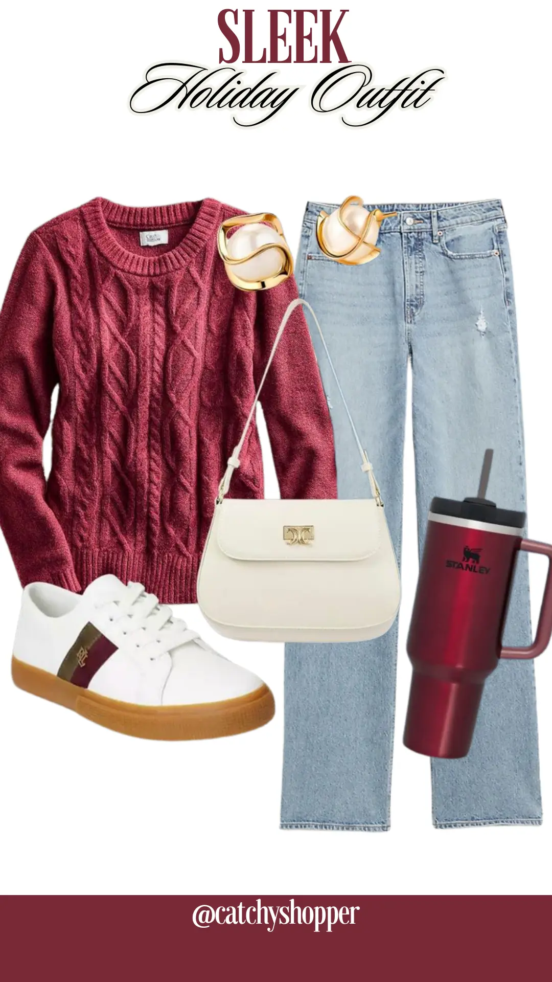 Sleek Holiday Outfit