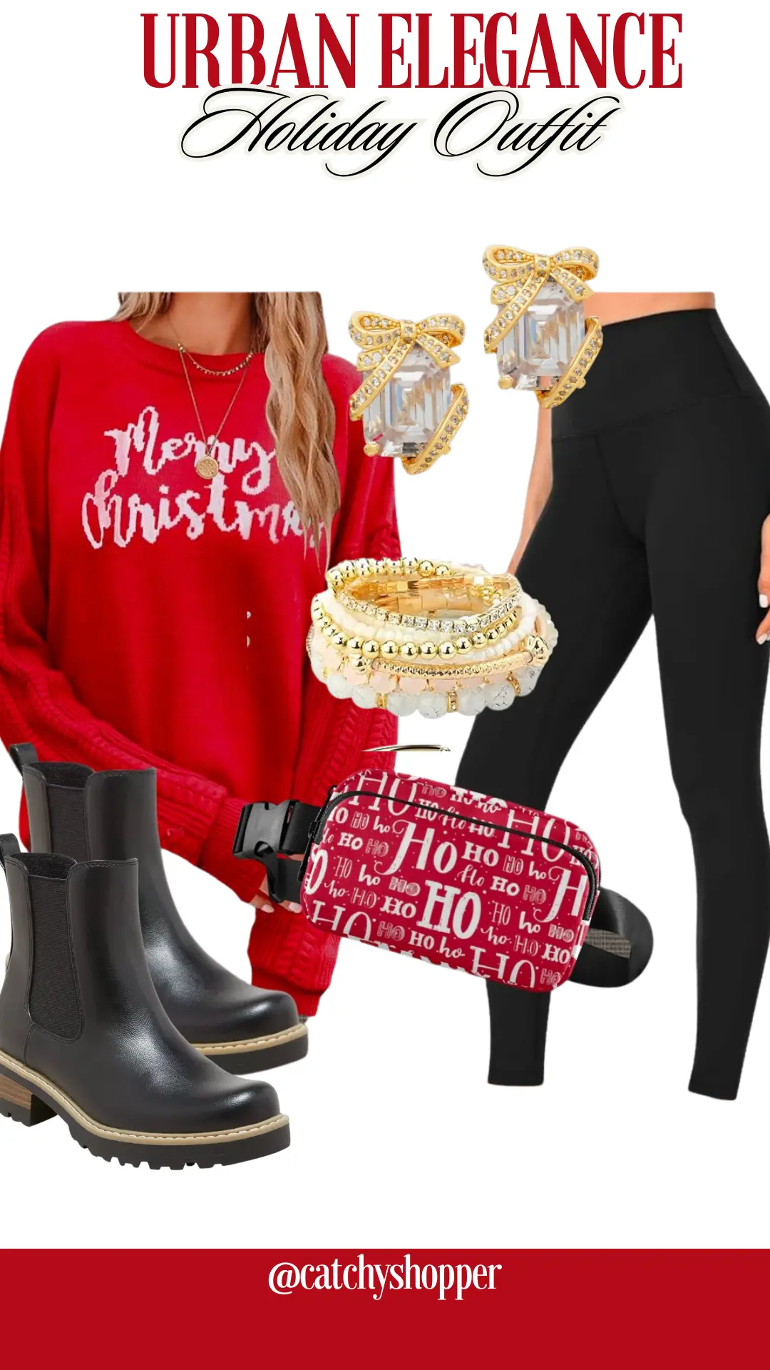 Urban Elegance Holiday Outfit 