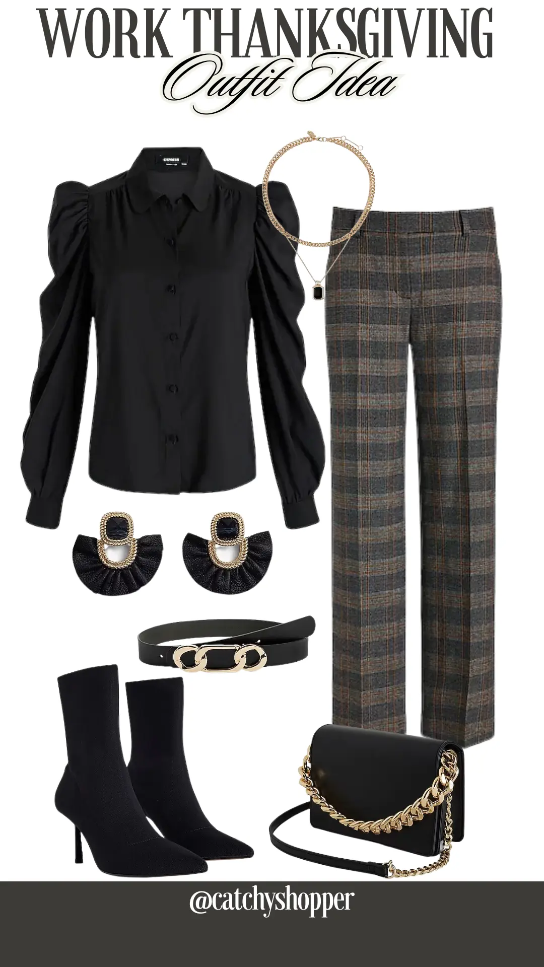 Work Thanksgiving Outfit Idea