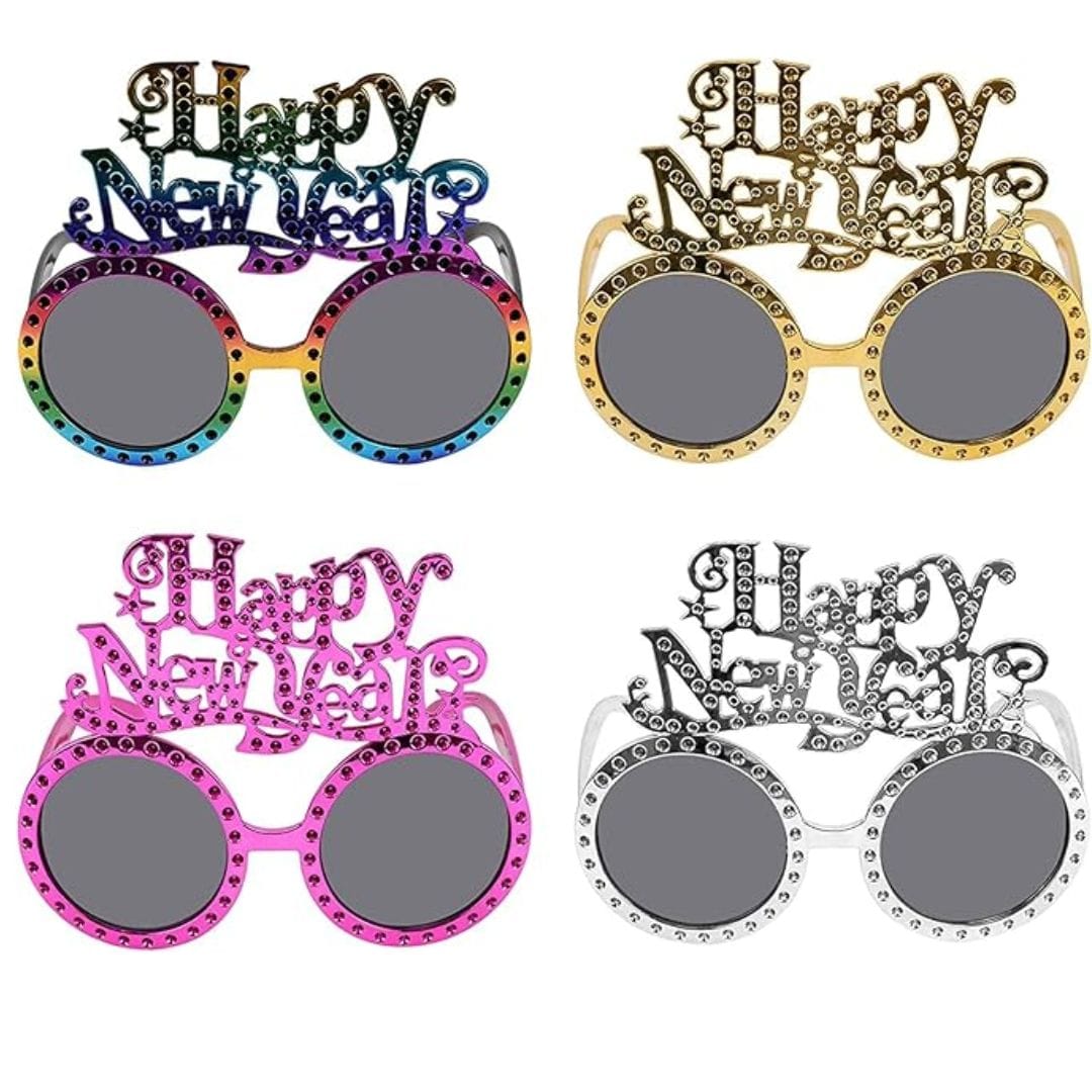 Happy New Year Glasses 