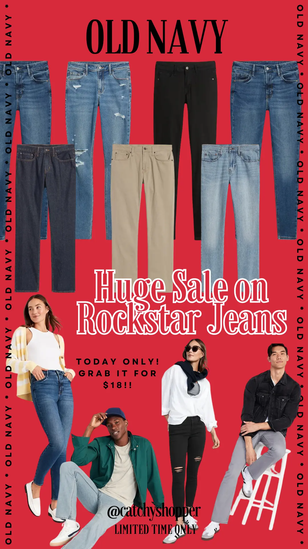 Old Navy Rockstar Jeans