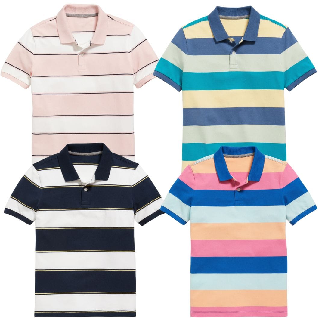 Printed Pique Polo Shirt for Boys