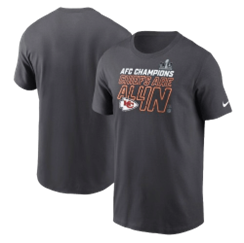NFL Shop Men’s Kansas City Chiefs 2023 AFC Champions T-Shirt 