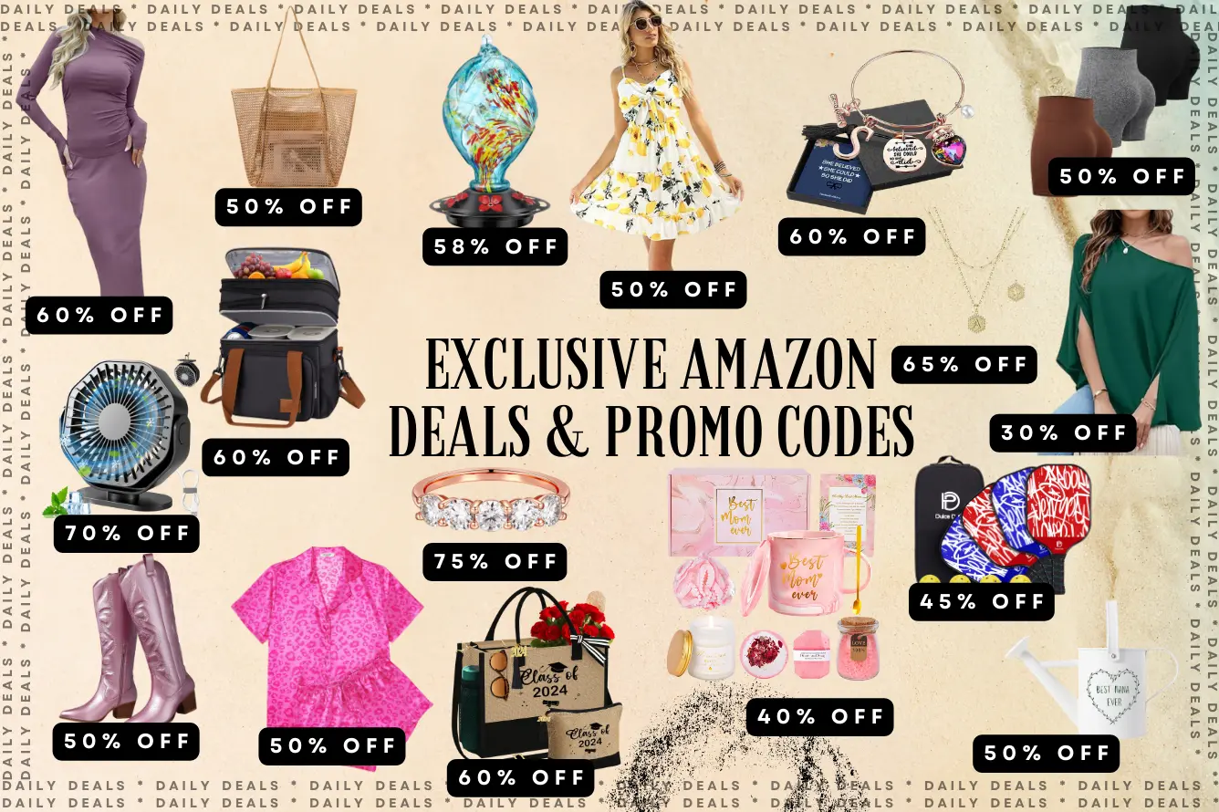 NEW Amazon Deals and Codes for May 2 Catchy Shopper
