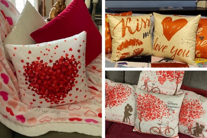 11 Uniquely Fabulous Valentine's Day Pillows for a Touch of Romance