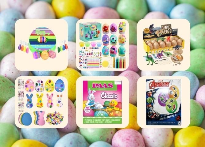 Hop into Easter with These 16 Easy and Fun Easter Egg Decorating Kits!