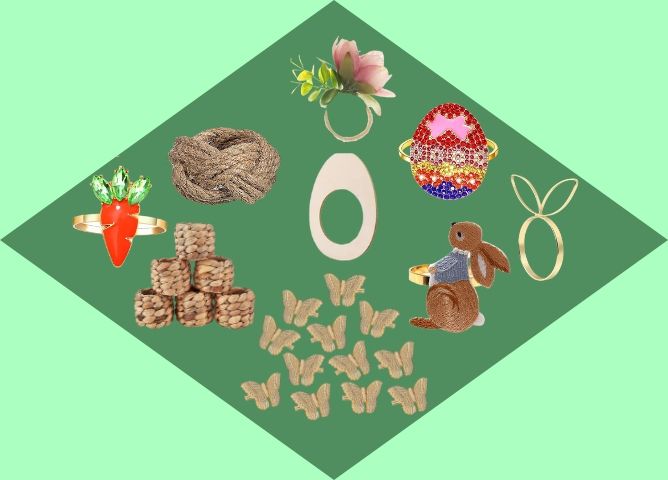 12 Easter Napkin Rings to Make Your Table Extra Hoppy!