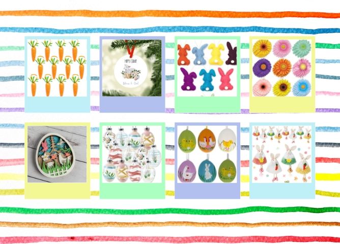 17 Cute and Quirky Easter Tree Ornaments You Need This Season