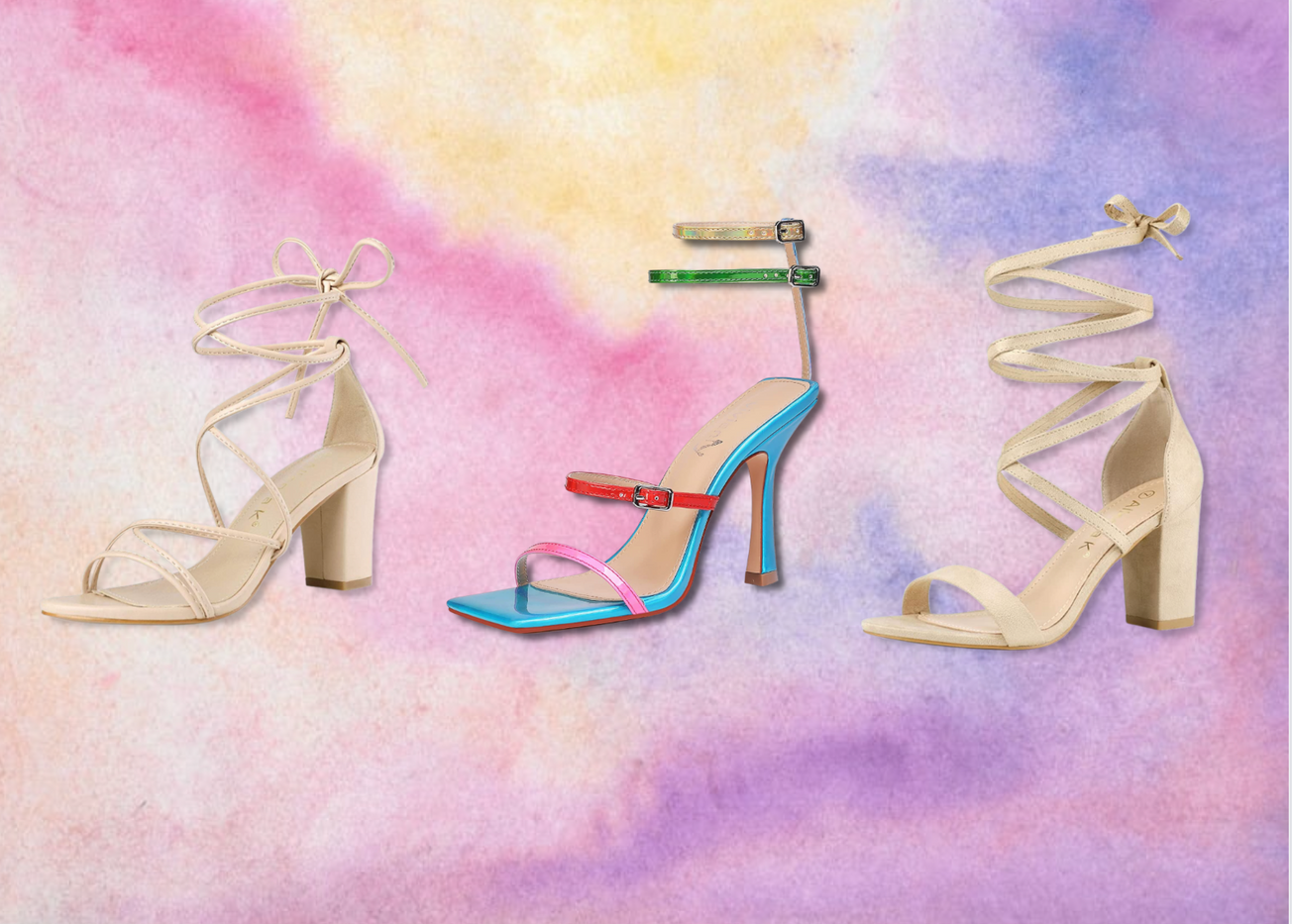 23 Strappy Heels That Perfectly Complement Every Color in Your Closet