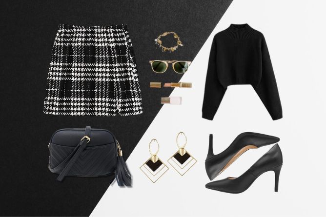 Black and White Outfits