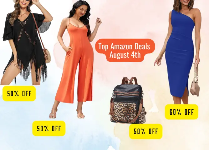 Top Amazon Fashion Deals – August 4